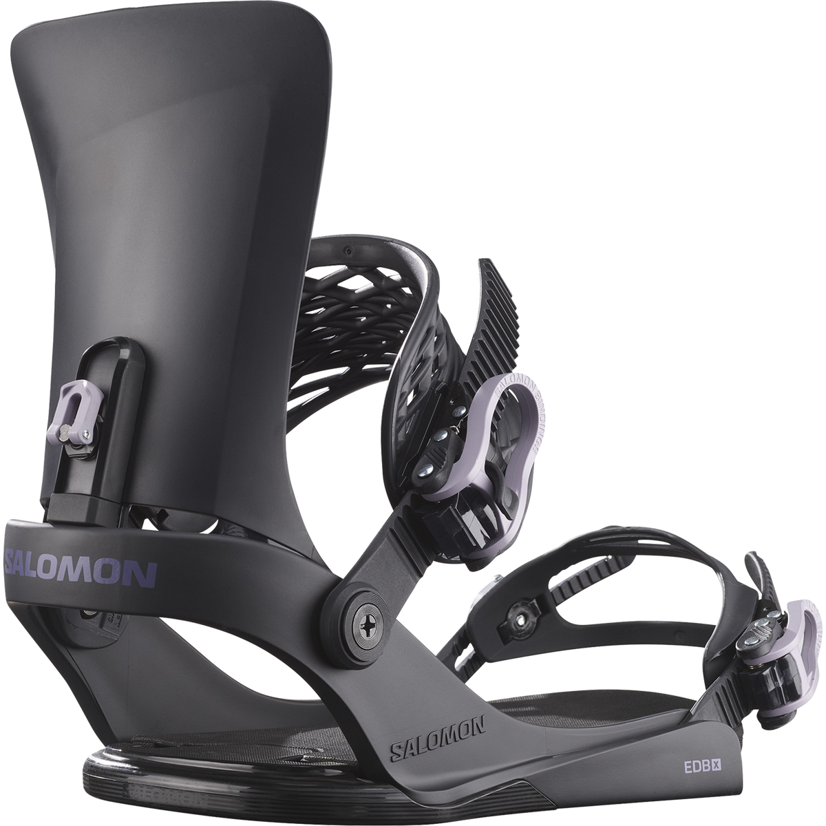 Salomon EDB X Snowboard Bindings 2026 Black/Nirvana