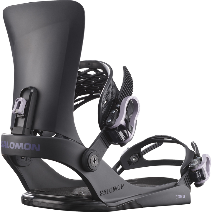 Salomon EDB X Snowboard Bindings 2026 Black/Nirvana
