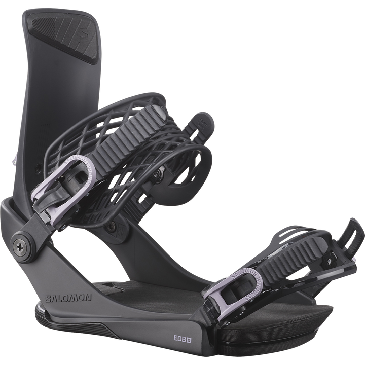 Salomon EDB X Snowboard Bindings 2026 Black/Nirvana