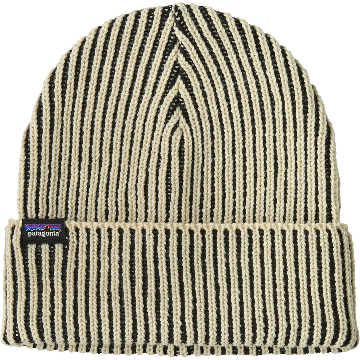 Patagonia Fishermans Rolled Beanie Contrast Stripe/Black