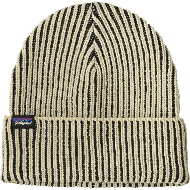 Patagonia Fishermans Rolled Beanie Contrast Stripe/Black