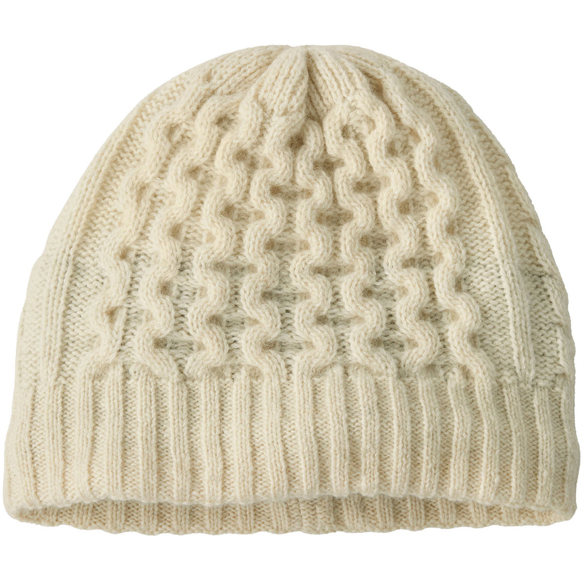 Patagonia Coastal Cable Beanie Birch White