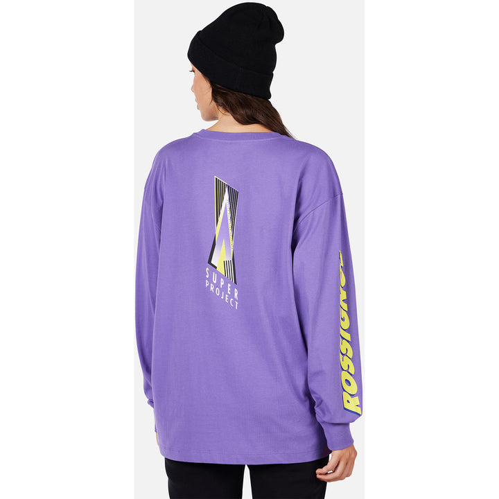 Rossignol Super Long-Sleeve T-Shirt - Unisex Super Violet