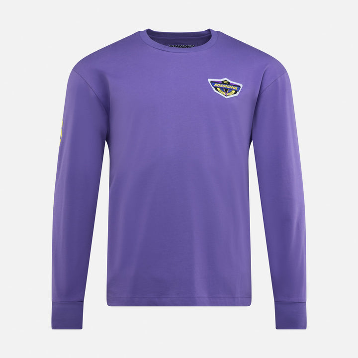 Rossignol Super Long-Sleeve T-Shirt - Unisex Super Violet