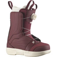 Salomon Pearl Boa Snowboard Boots - Women's Tawny Port::Tawny Port