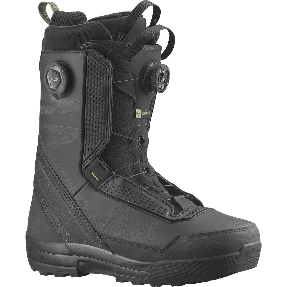 Salomon Malamute Dual Boa Snowboard Boots Black