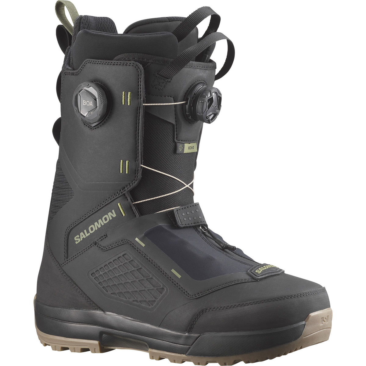 Salomon Echo Dual Boa Snowboard Boots Black