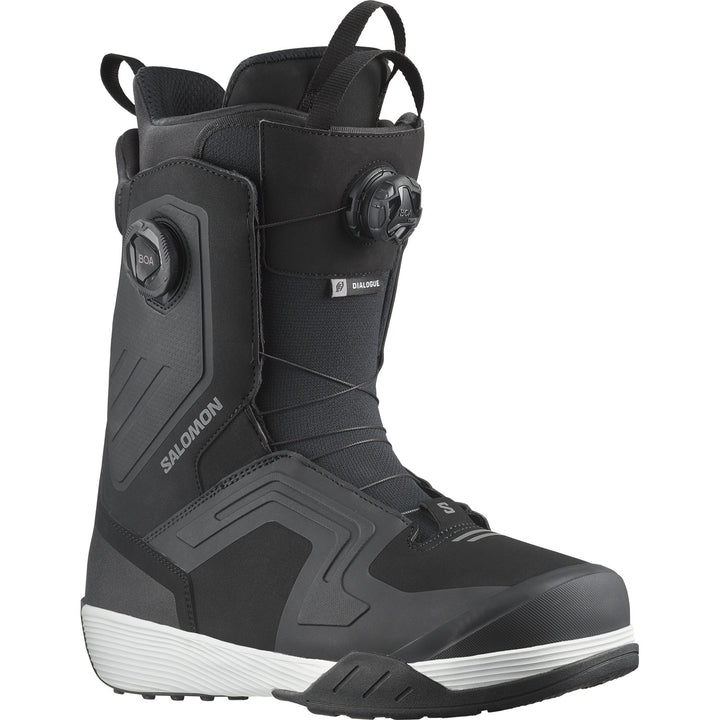 Salomon Dialogue Dual Boa Snowboard Boots 2026 Black/Black