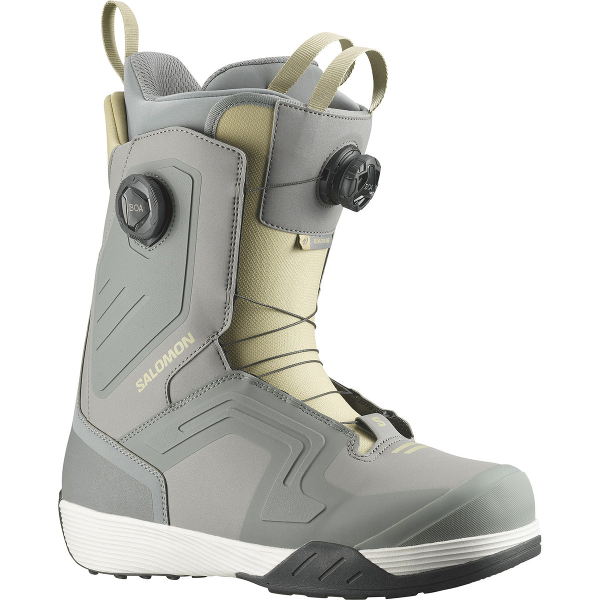 Salomon Dialogue Dual Boa Snowboard Boots 2026 Grey/Sedona Sage