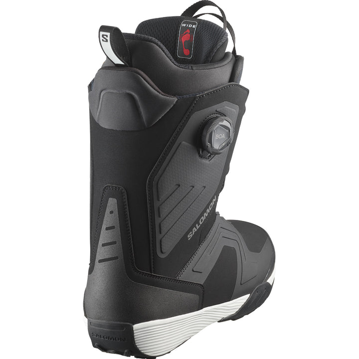 Salomon Dialogue Dual Boa Wide Snowboard Boots 2026 Black