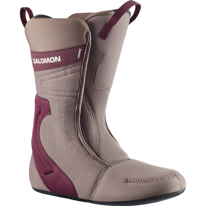 Salomon Vista Dual Boa Snowboard Boots - Women's 2026 Tan/Deep Taupe