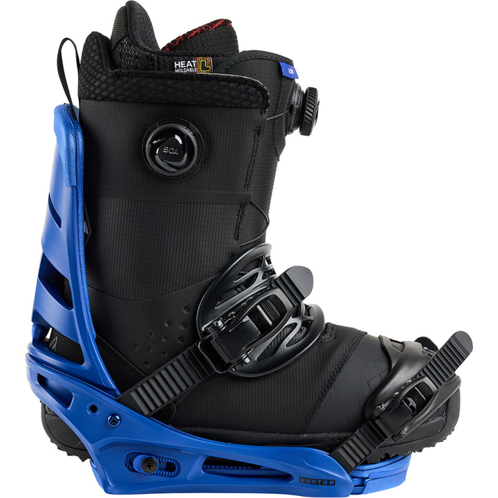 Burton Mission Snowboard Bindings Jake Blue