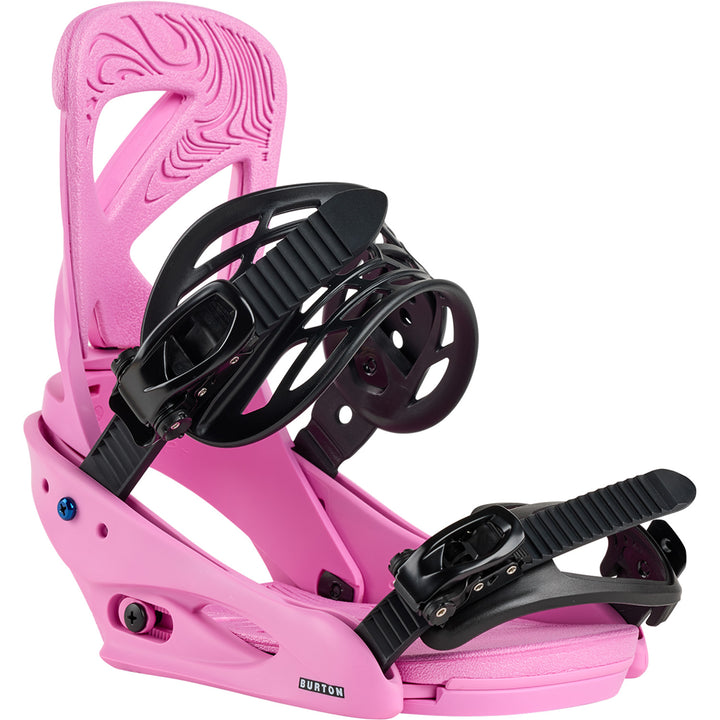 Burton Scribe Snowboard Bindings - Women's  Fuchsia Pink