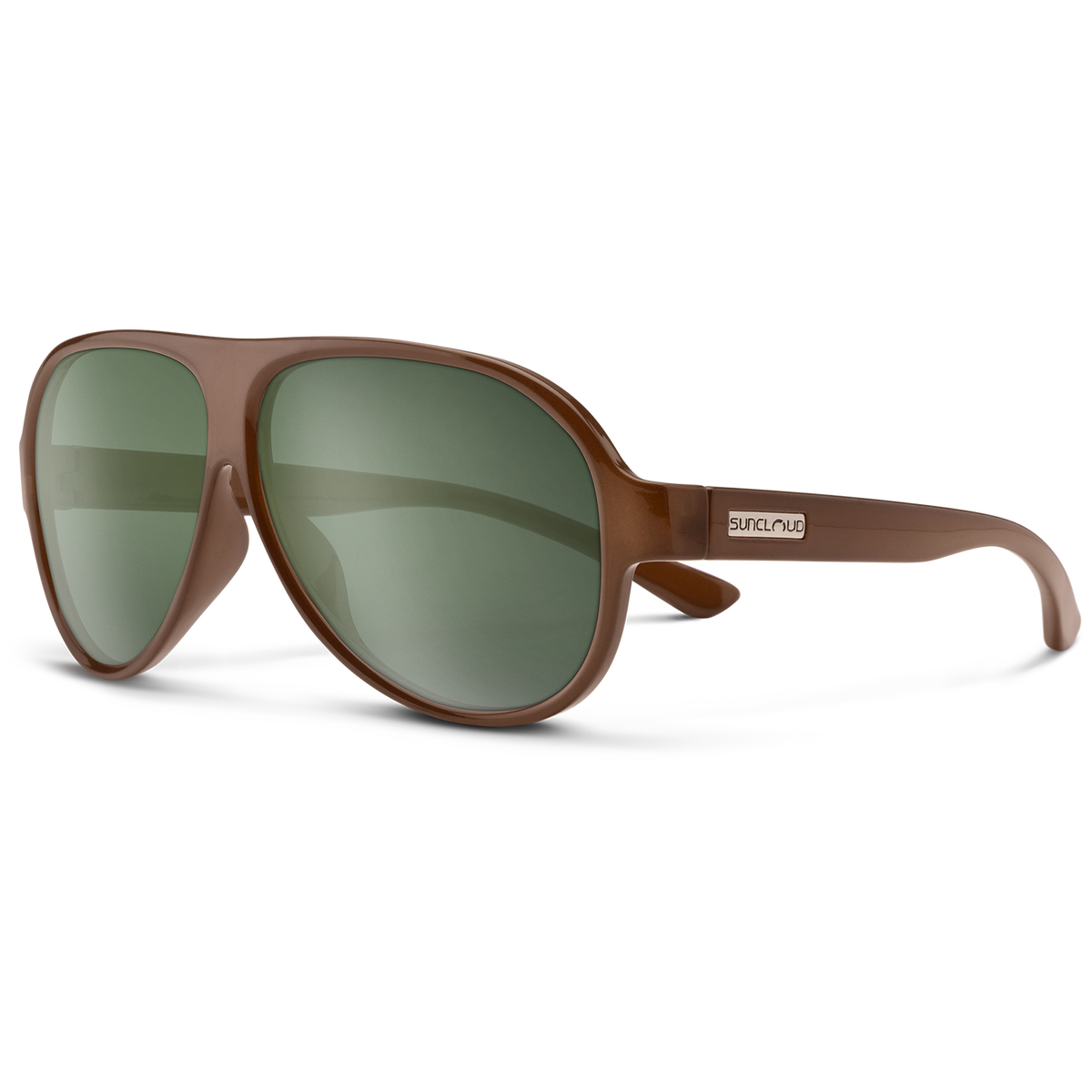 Suncloud Rooney Sunglasses Cedar/Polarized Gray Green