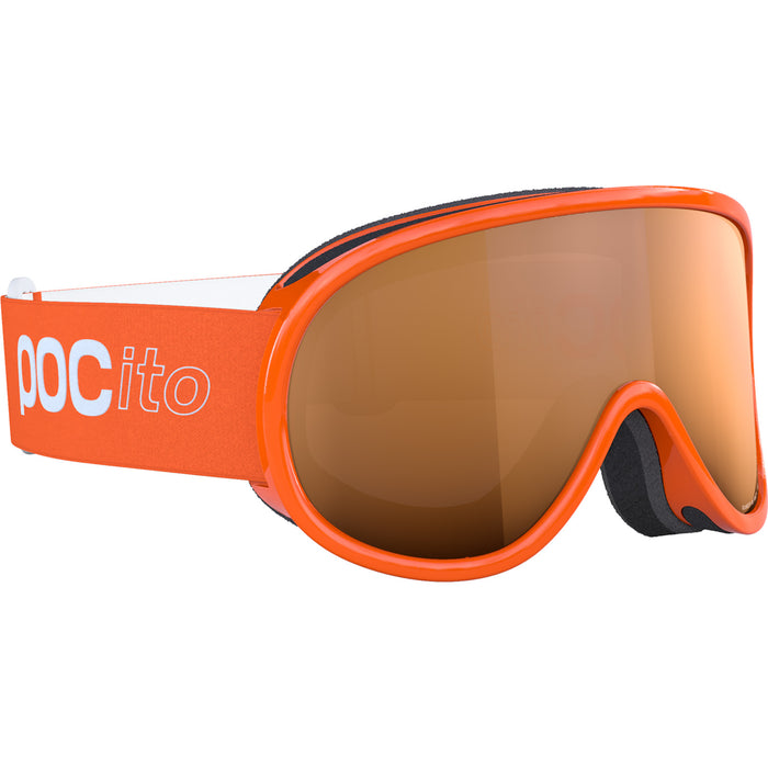 POC POCito Retina Goggles - Kids' Fluorescent Orange/Partly Sunny Light Orange