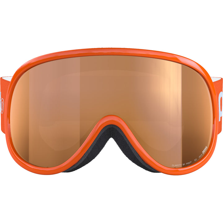 POC POCito Retina Goggles - Kids' Fluorescent Orange/Partly Sunny Light Orange