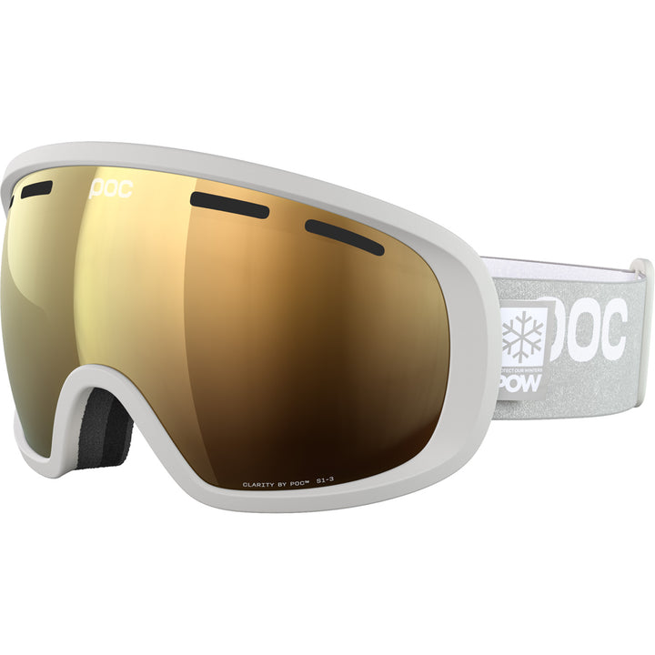 POC Fovea Clarity POW JJ Goggles Mineral Grey/Sunny Gold