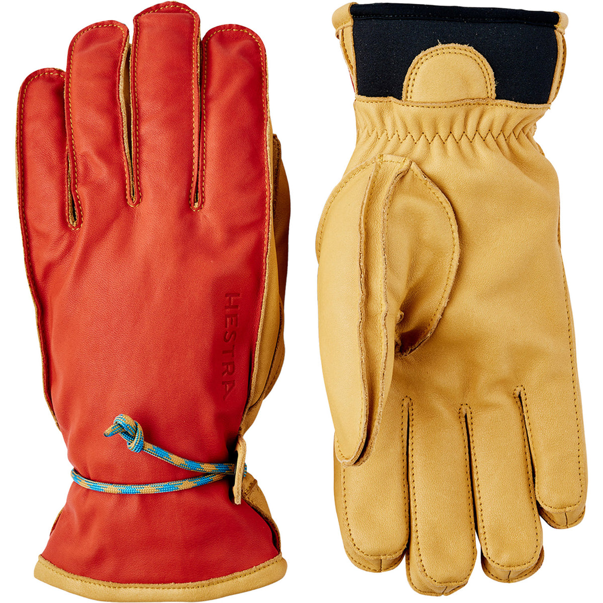 Hestra Wakayama Gloves Flame Red/Tan 11