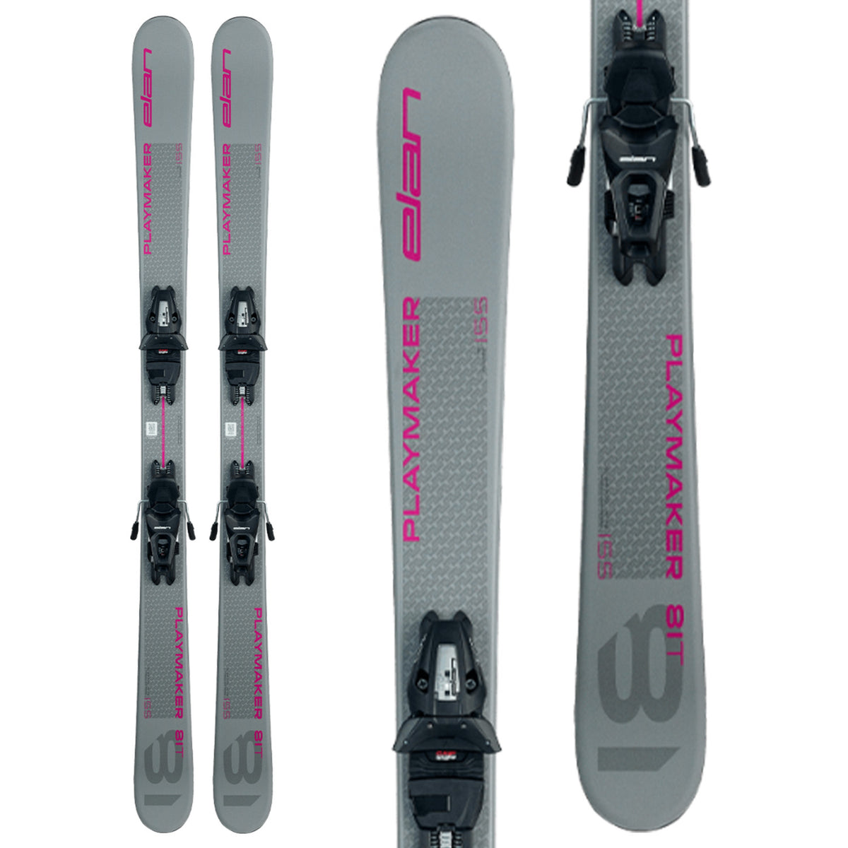Elan Playmaker 81 T Skis + EL 7.5 GW Bindings - Kids' 2027