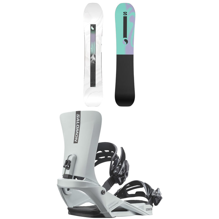 Salomon Bliss X Snowboard + Rhythm Snowboard Bindings - Women's 2026