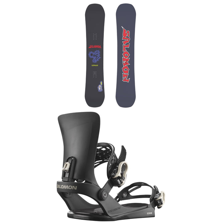 Salomon Sleepwalker Snowboard + EDB X Snowboard Bindings 2026