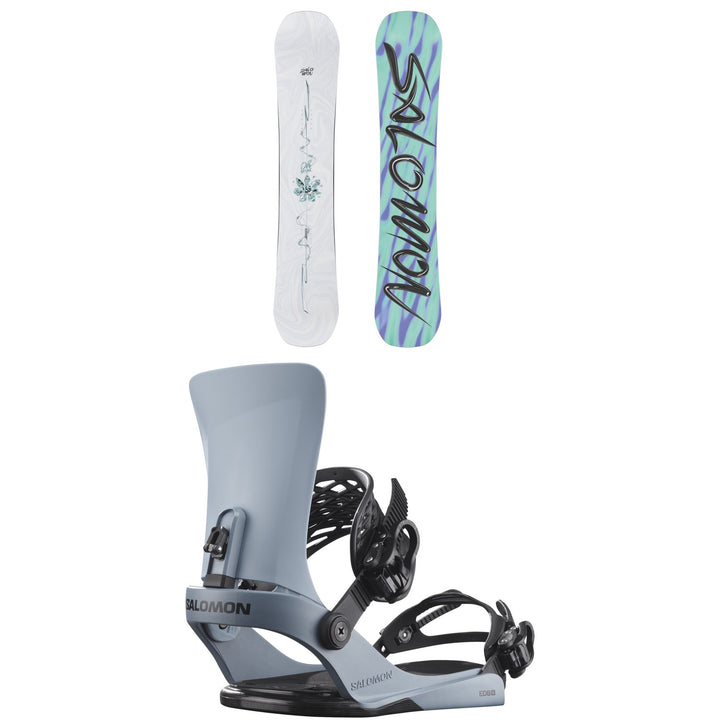 Salomon Oh Yeah Snowboard + EDB X Snowboard Bindings - Women's 2026