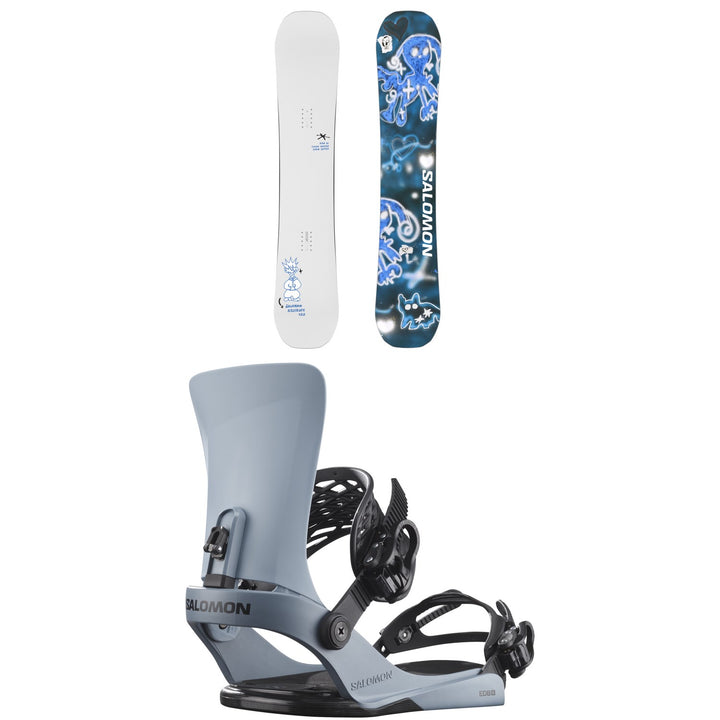 Salomon Abstract Snowboard + EDB X Snowboard Bindings 2026