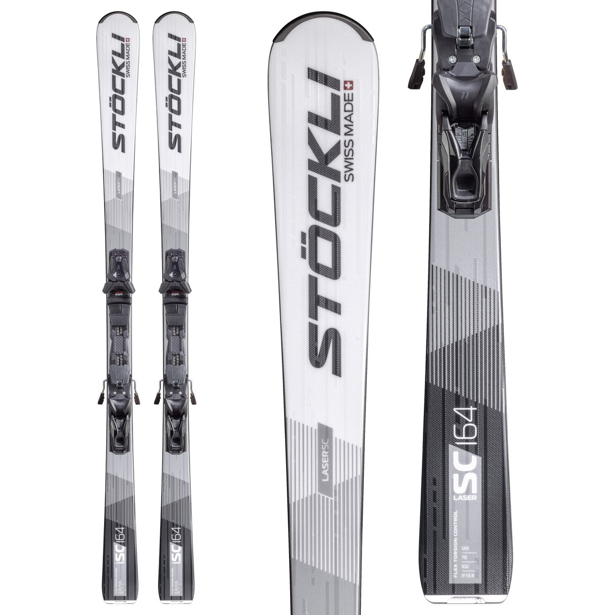 Stöckli Laser SC Skis + MC11 Bindings 2027
