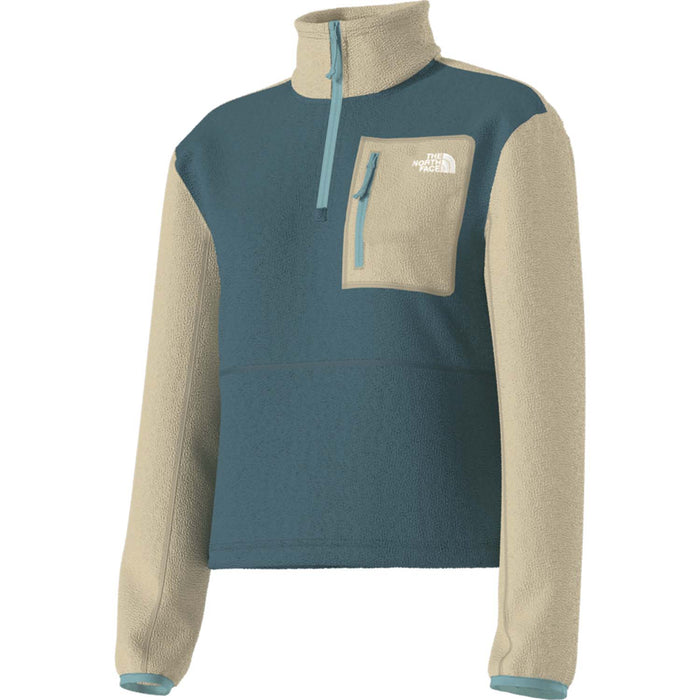 The North Face Yumiori ¼ Zip - Women's Space/Gravel/Blue Eclipse