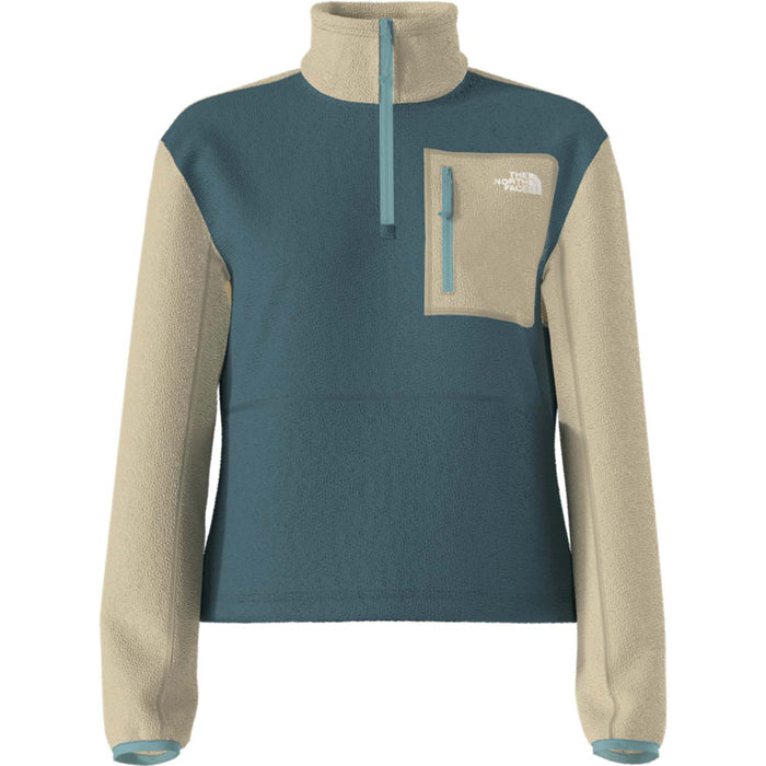 The North Face Yumiori ¼ Zip - Women's Space/Gravel/Blue Eclipse