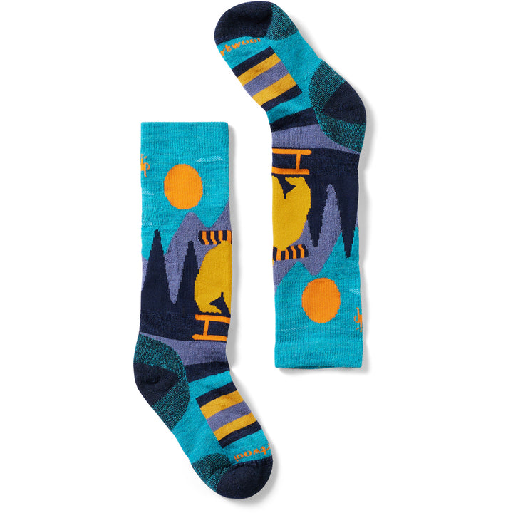 Smartwool Ski Light Cushion Sleigh Bear OTC Socks - Kids' Capri