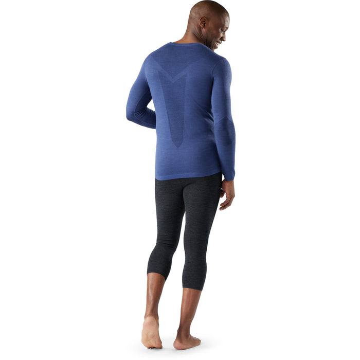 Smartwool Intraknit Thermal Merino Thermal Base Layer Crew Top - Men's Nightfall Blue