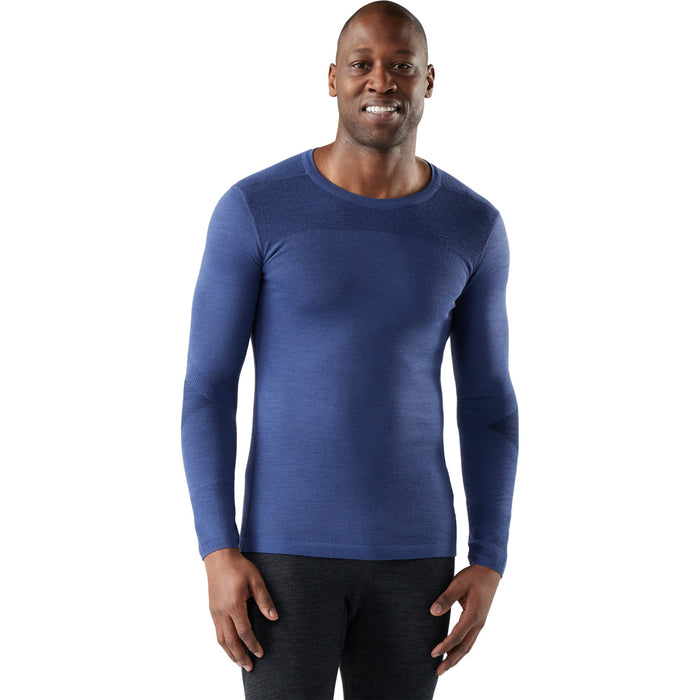 Smartwool Intraknit Thermal Merino Thermal Base Layer Crew Top - Men's Nightfall Blue