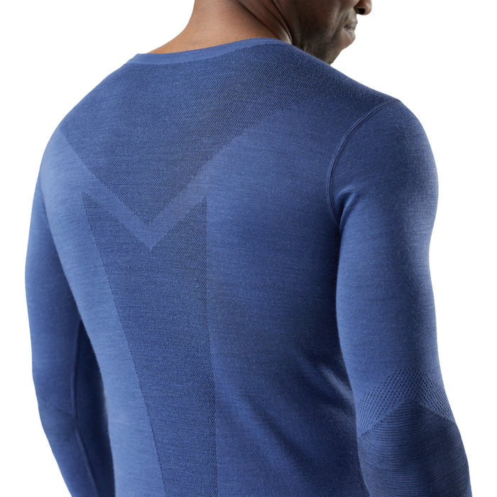 Smartwool Intraknit Thermal Merino Thermal Base Layer Crew Top - Men's Nightfall Blue