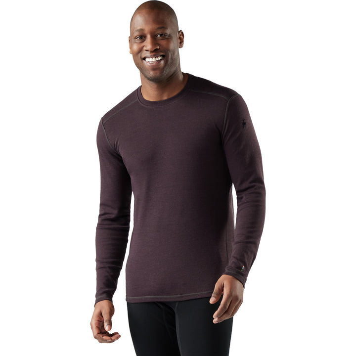 Smartwool Classic Thermal Merino Base Layer Crew Top - Men's Mink Heather