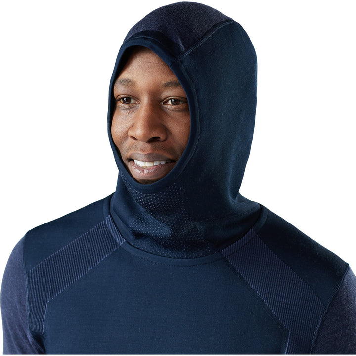 Smartwool Intraknit Thermal Merino Base Layer Hoodie - Men's Deep Navy/Nightfall Blue