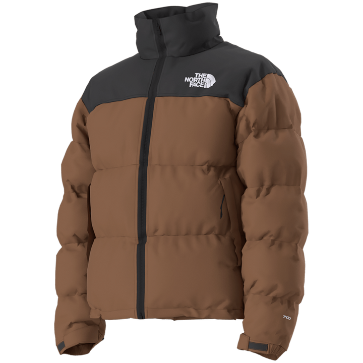 The North Face 1996 Retro Nuptse Jacket - Men's Burnt Umber/TNF Black