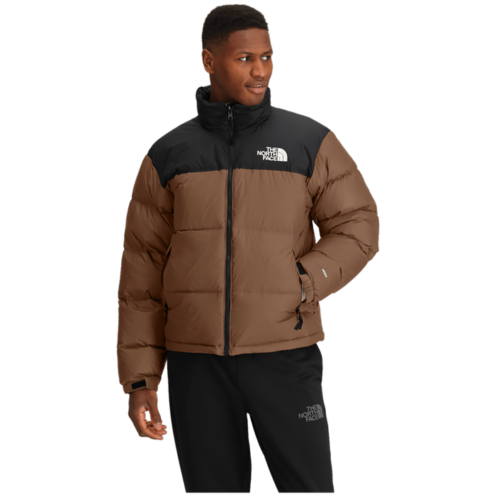 The North Face 1996 Retro Nuptse Jacket - Men's Burnt Umber/TNF Black
