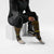 Smartwool Snowboard Targeted Cushion Retro Line OTC Socks Charcoal