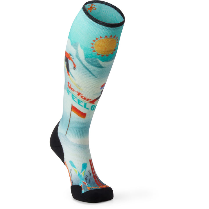 Smartwool Targeted Cushion Snow Bunny Print OTC Socks - Women's Capri
