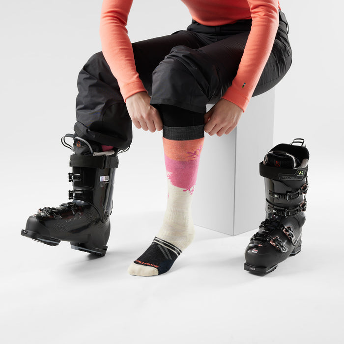 Smartwool Ski Full Cushion Snowpocalypse OTC Socks - Women's Moonbeam