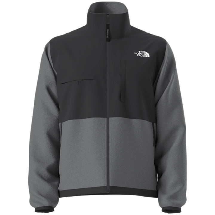 The North Face Retro Denali Jacket - Men's TNF Mid Grey Heather/TNF Black