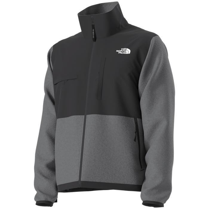 The North Face Retro Denali Jacket - Men's TNF Mid Grey Heather/TNF Black