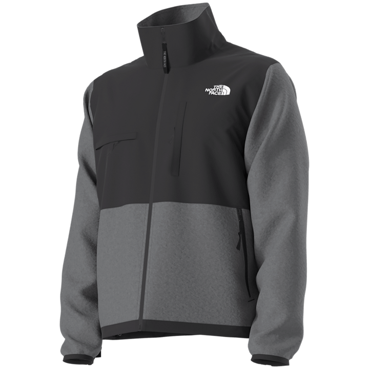 The North Face Retro Denali Jacket - Men's TNF Mid Grey Heather/TNF Black