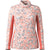 Smartwool Classic Thermal Merino Mock Neck Top - Women's Coral Reef Floral