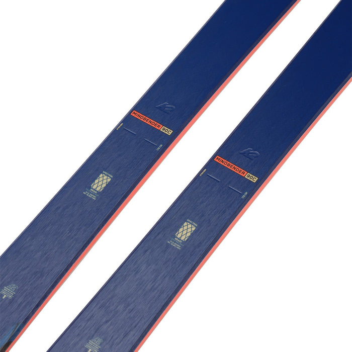 K2 Mindbender 90 C Skis + Marker Griffon 13 Demo Bindings 2024