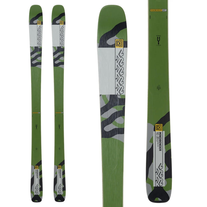K2 Mindbender 89 Ti Skis + Marker Griffon 13 Demo Bindings 2024