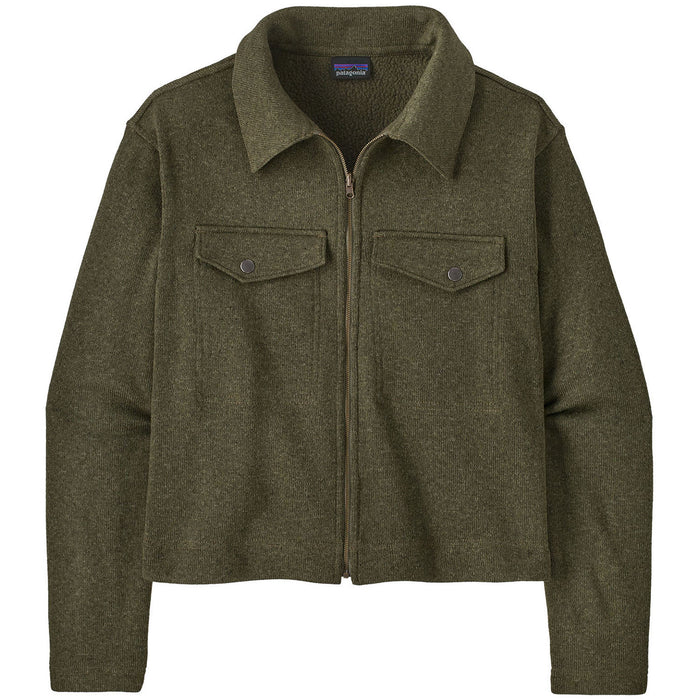 Patagonia Better Sweater Zippered Chore Jacket - Women's Basin Green