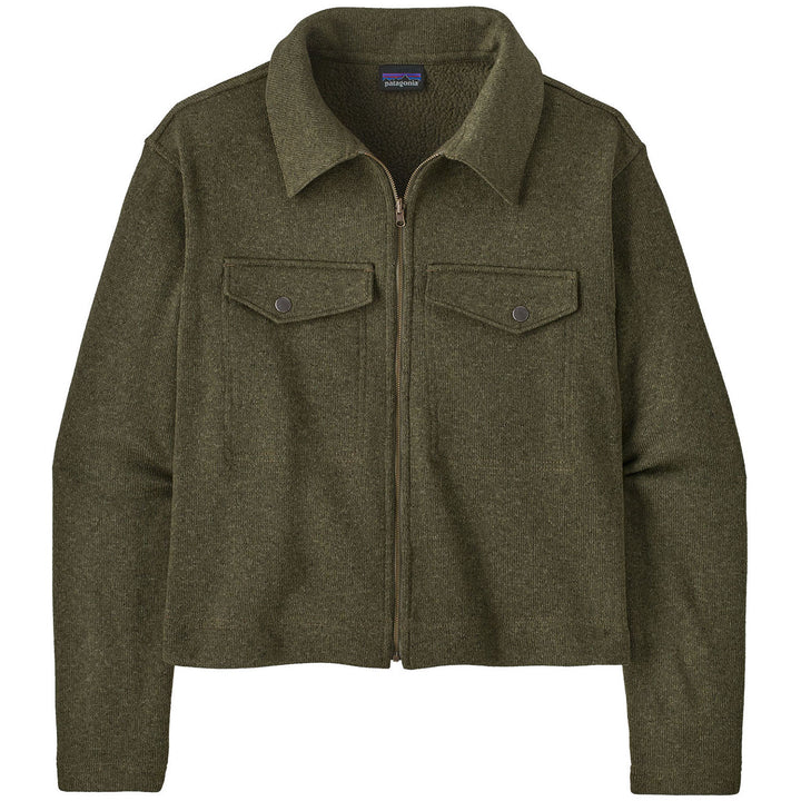 Patagonia Better Sweater Zippered Chore Jacket - Women's Basin Green