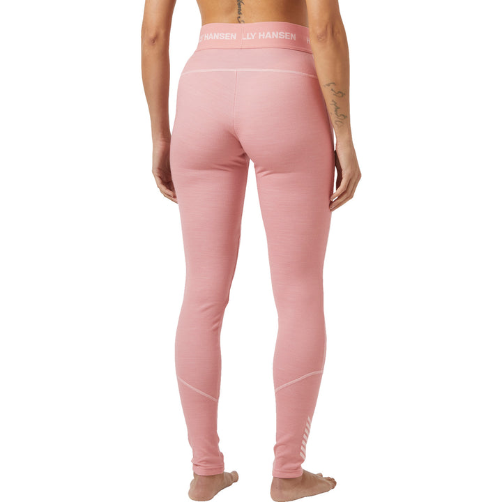 Helly Hansen Lifa Merino Midweight Baselayer Pants - Women's Pink Salt